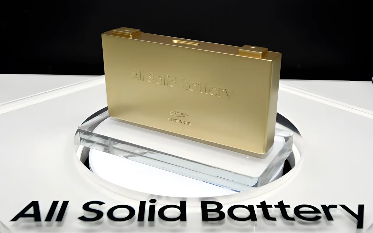 Cellule de batterie tout solide de Samsung SDI