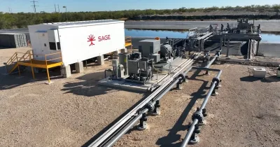 Site du pilote géothermique de Sage Geosystems près de San Antonio, Texas