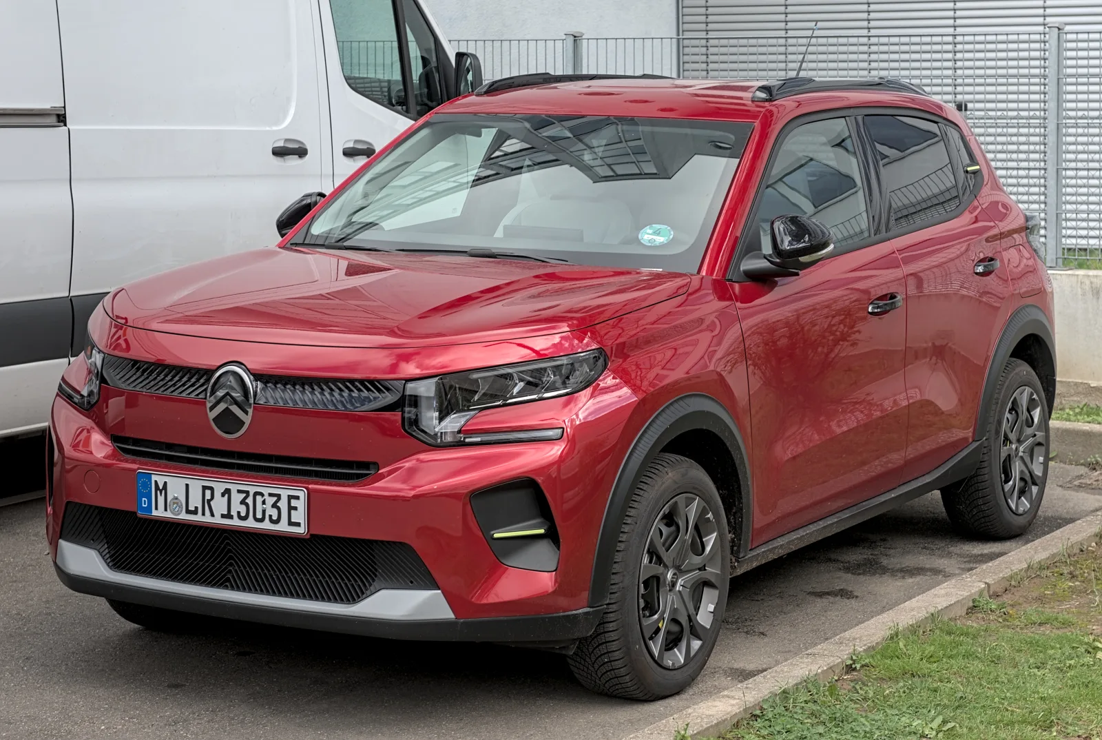 Citroën ë-C3 vue de trois quarts avant