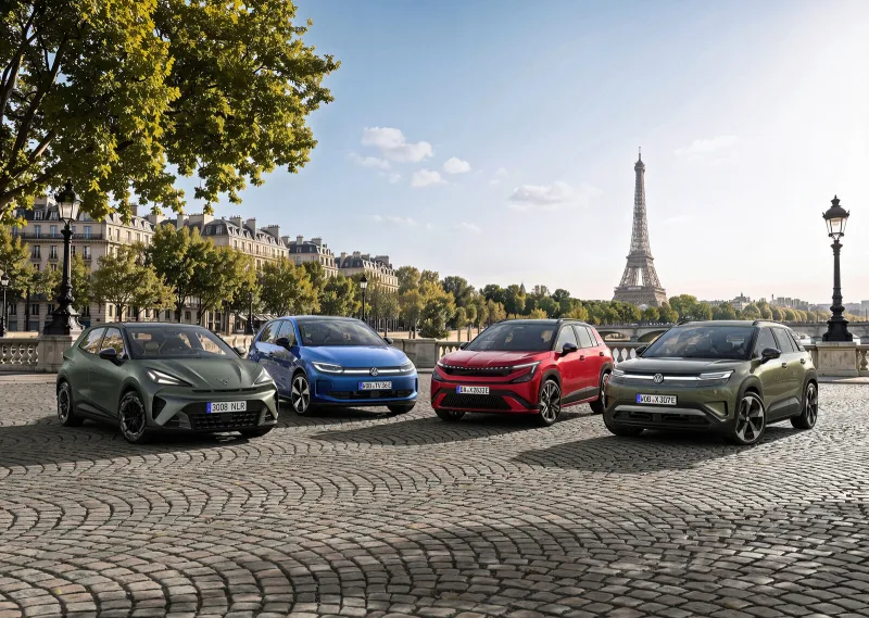 Škoda Epiq et Volkswagen ID. Cross côte à côte
