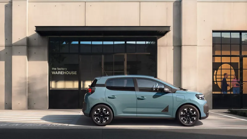 Nouvelle Dacia Spring, autre vue extérieure