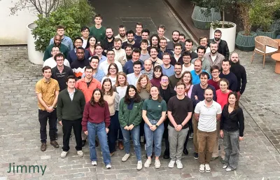 Photo de l'équipe Jimmy Energy, start-up de micro-réacteurs nucléaires