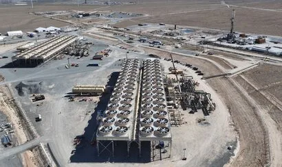 Site de Cape Station, centrale de géothermie améliorée de Fervo Energy dans l'Utah