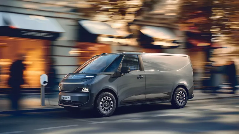 Renault Trafic Van E-Tech electric, deuxième vue extérieure