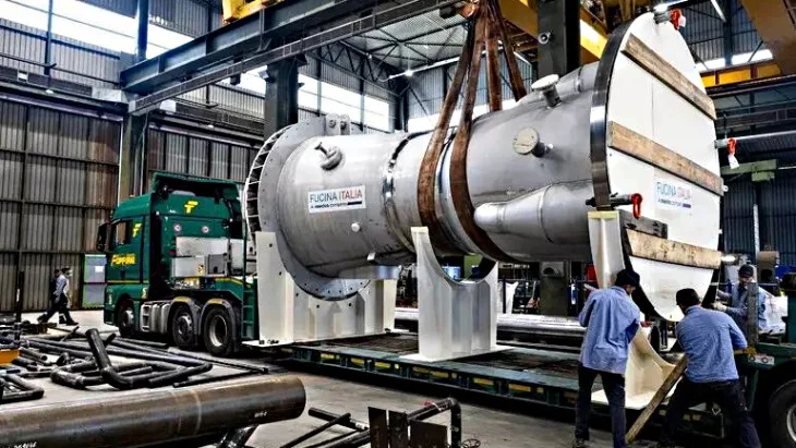 Cuve du démonstrateur PRECURSOR de Newcleo fabriquée à Piombino